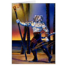 Scout de Tigerian Werecat Carte