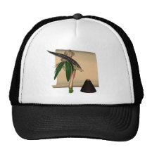 Scribe féerique - 2 casquettes de camionneur
