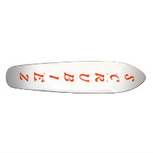 SCRUBIEZ SKATEBOARDS PERSONNALISÉS
