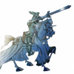 Sculpture en CHEVALIER d'IMAGINAIRE de DON QUICHOT Photo Sculpture