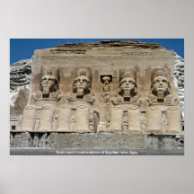 Sculpture en sable de modèle d'échelle des ruines  affiches