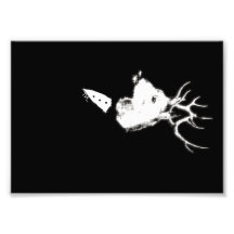 Se précipiter le smoking de cerfs communs art photographique