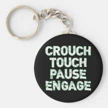 Se tapissent la pause de contact engagent le tee - porte-clefs
