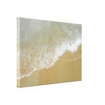 Sea Shore Tide Gallery Wrapped Canvas
