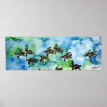 sea_turtles_painting affiche