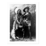 Séance en chef Taureau et Buffalo Bill 1895 Cartes Postales
