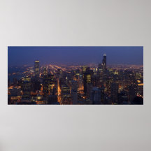 Sears Tower panoramique Poster
