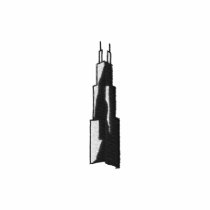 Sears Tower polos brodés
