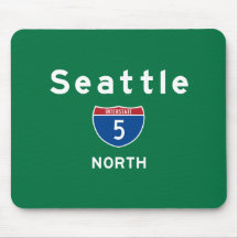 Seattle 5 tapis de souris