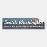 Seattle WA, si froid et humide… Autocollant Pour Voiture