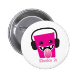 Secouez-le le kawaii DJ Badge