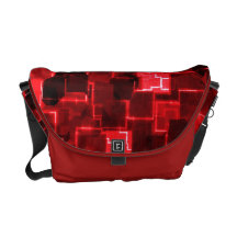 Secteur de lumière rouge sacoches