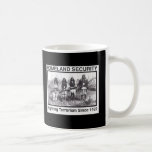Sécurité de patrie indienne de photo noire tasse à café