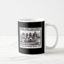 Sécurité de patrie indienne de photo noire tasse à café
