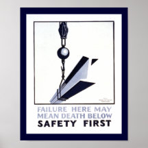 Sécurité première posters