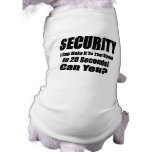 Sécurité Tee-shirts Pour Toutous
