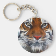 Seigneur des jungles indiennes, le tigre de Bengal Porte-clefs