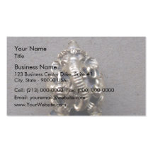 Seigneur Ganesh Statue Modèle De Carte De Visite