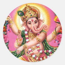 Seigneur Ganesha de danse Adhésif