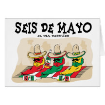 Seis De Mayo Cartes De Vœux