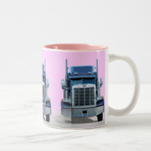 SEMI REMORQUE DE TRACTEUR MUGS À CAFÉ
