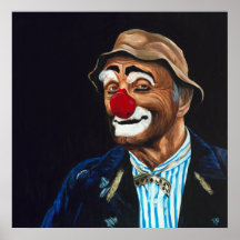 Senor Billy The Hobo Clown Affiches