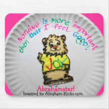 Sensation bon Mousepad de biscuit d'Abrahamster Tapis De Souris