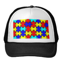 Sensibilisation sur l'autisme casquette de camionneur