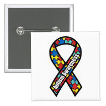 Sensibilisation sur l'autisme pin's