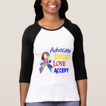 Sensibilisation sur l'autisme t-shirt