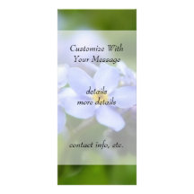 Sensible oubliez-moi pas des fleurs carte double customisable