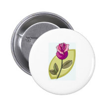 Sensible s'est levé badges avec agrafe