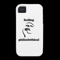 Sentiment Philoslothical coques case-mate