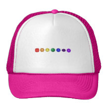 Sept Chakras horizontal Casquette De Camionneur