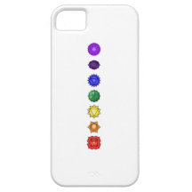 Sept chakras verticaux coques iPhone 5