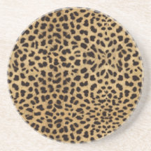 Série animale d'impression de safari - girafe dessous de verre