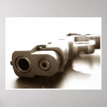 Série d'arme à feu affiche