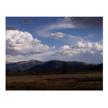 Série de Jackson Hole Wyoming Carte Postale