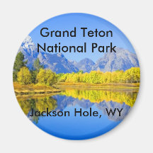 Série grande 1 de parc national de Teton Aimant