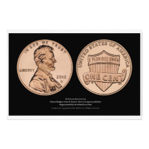 Série IV d'impression de pièce de monnaie d'Uncirc Photos Sur Toile