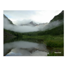 Série marron #2, réflexion de Bells de nuage Cartes Postales
