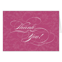 Sérieusement cartes roses couleurs cerise de Merci