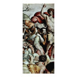 Sermon de Jean-Baptist, détail par Conte Jacopo Double Carte En Couleur