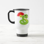Serpent enroulé tenant la fan mug