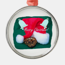 Serpentez par Noël et cloches de chapeau de père N Décoration Pour Sapin De Noël