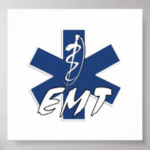 Service actif d'EMT Posters