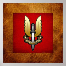 Service aérien spécial (SAS) Poster