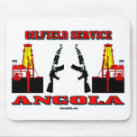 Service de gisement de pétrole de l'Angola, huile, Tapis De Souris