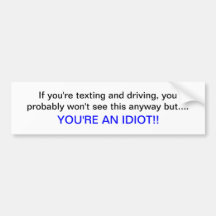 Service de mini-messages et entraînement, vous ête autocollants pour voiture