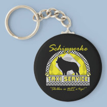 Service de taxi de Schipperke porte-clés